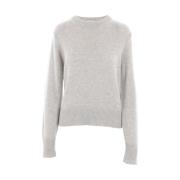 Lichtgrijze Cashmere Sweater Allude , Gray , Dames