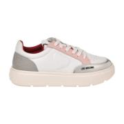 Dames Lage Sneakers Love Moschino , White , Dames