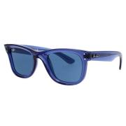 Wayfarer Reverse Zonnebril Blauw Marine Ray-Ban , Blue , Unisex