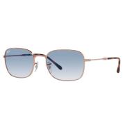 Kussen Vorm Blauwe Kristal Zonnebril Ray-Ban , Yellow , Unisex