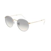 Ronde zonnebril grijs goud Ray-Ban , Yellow , Unisex