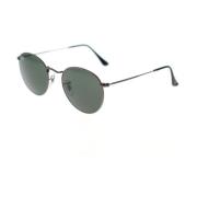 Retro Ronde Metalen Zonnebril Rb3447 Ray-Ban , Gray , Unisex