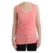 Chique Roze Tanktop Roberto Cavalli , Pink , Dames