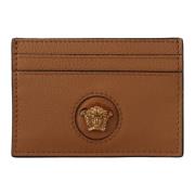 Elegante Medusa Kalfsleren Kaarthouder Portemonnee Versace , Brown , D...