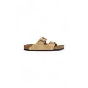 Suede Damesschoenen Herfst/Winter Collectie Birkenstock , Beige , Dame...