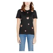 Bear Top T-Shirt Vrouwen Herfst/Winter Only , Black , Dames