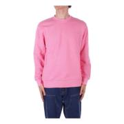 Roze Logo Front Sweater Carhartt Wip , Pink , Heren