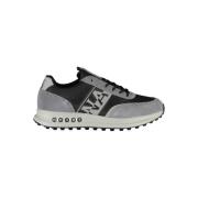 Grijze Sportsneakers met Contrastdetails Napapijri , Gray , Heren