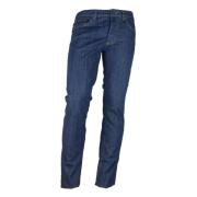 Donkerblauwe Denim Essentials Cavalli Class , Blue , Heren