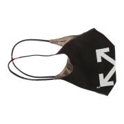 Zwart Accessoires Stijlvol Off White , Black , Heren