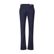 Slim-Fit Katoenmix Broek Bobby Jacob Cohën , Blue , Heren