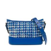 Pre-owned Fabric crossbody-bags Chanel Vintage , Blue , Dames