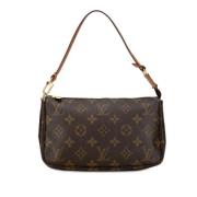 Pre-owned Canvas louis-vuitton-bags Louis Vuitton Vintage , Brown , Da...