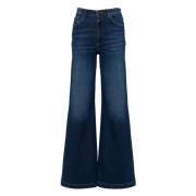 Mid-Seasonal Fit Denim Jeans Twinset , Blue , Dames