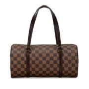 Pre-owned Canvas handbags Louis Vuitton Vintage , Brown , Dames