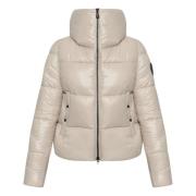 Regenachtig Beige Isla Lichtgewicht Jas Save The Duck , Beige , Dames