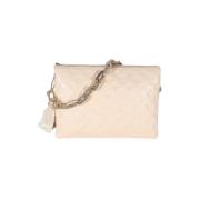 Pre-owned Leather crossbody-bags Louis Vuitton Vintage , Beige , Dames