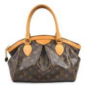 Pre-owned Canvas handbags Louis Vuitton Vintage , Brown , Dames