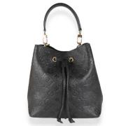 Pre-owned Leather louis-vuitton-bags Louis Vuitton Vintage , Black , D...