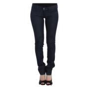 Donkerblauwe Skinny Leg Jeans Costume National , Blue , Dames