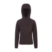 Bruine Hoodiejas Mietres Moncler , Brown , Dames