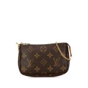 Pre-owned Canvas louis-vuitton-bags Louis Vuitton Vintage , Brown , Da...