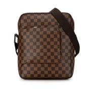 Pre-owned Canvas crossbody-bags Louis Vuitton Vintage , Brown , Dames