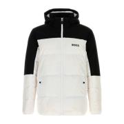 Stijlvolle Witte Donsjas Boss , White , Heren