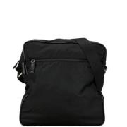 Pre-owned Nylon shoulder-bags Prada Vintage , Black , Dames