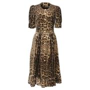 Pre-owned Velvet dresses Dolce & Gabbana Pre-owned , Multicolor , Dame...