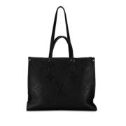 Pre-owned Leather louis-vuitton-bags Louis Vuitton Vintage , Black , D...