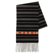 Zwarte Sjaal Collectie Marni , Black , Dames