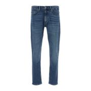 Stretch Denim Jeans Boss , Blue , Heren