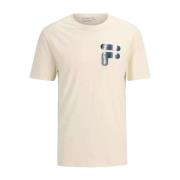 Heren Bobitz Katoenen T-shirt Fila , White , Heren