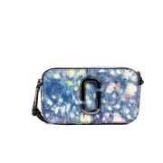 Watercolor Snapshot Blauw Leren Schoudertas Marc Jacobs , Multicolor ,...