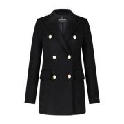 Neptune Wollen Blazer Milestone , Black , Dames