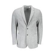 Elegante wollen jas met lange mouwen Gant , Gray , Heren