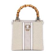 Stijlvolle handtas met 4G-logo Guess , Beige , Dames