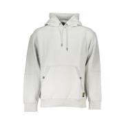 Grijze hoodie met fleecevoering Hugo Boss , Gray , Heren