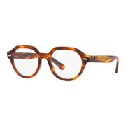 Striped Havana Brilmontuur Gina Ray-Ban , Brown , Unisex