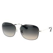 Kussenstijl Zonnebril Grijs Verloop Ray-Ban , Gray , Unisex