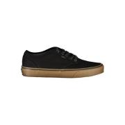 Zwarte sportsneakers met veters Vans , Black , Heren