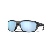 Zwarte plastic montuur zonnebril Oakley , Black , Heren