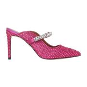 Kristal Fuchsia Instap Sandalen Kurt Geiger , Pink , Dames