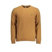 Klassieke wollen pullover Lyle & Scott , Brown , Heren