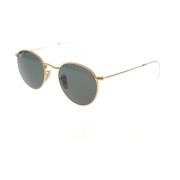 Retro Ronde Metalen Gepolariseerde Zonnebril Ray-Ban , Yellow , Unisex