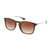 Vierkante Frame Zonnebril Chris Rb4187 Ray-Ban , Brown , Unisex