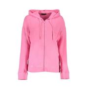 Rosa Hoodie met Rits North Sails , Pink , Dames