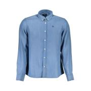 Blauw Lyocell Overhemd, Regular Fit, Button-Down North Sails , Blue , ...