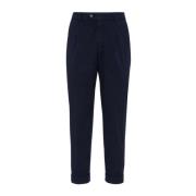 Blauwe Broek Stijlvol Brunello Cucinelli , Blue , Heren